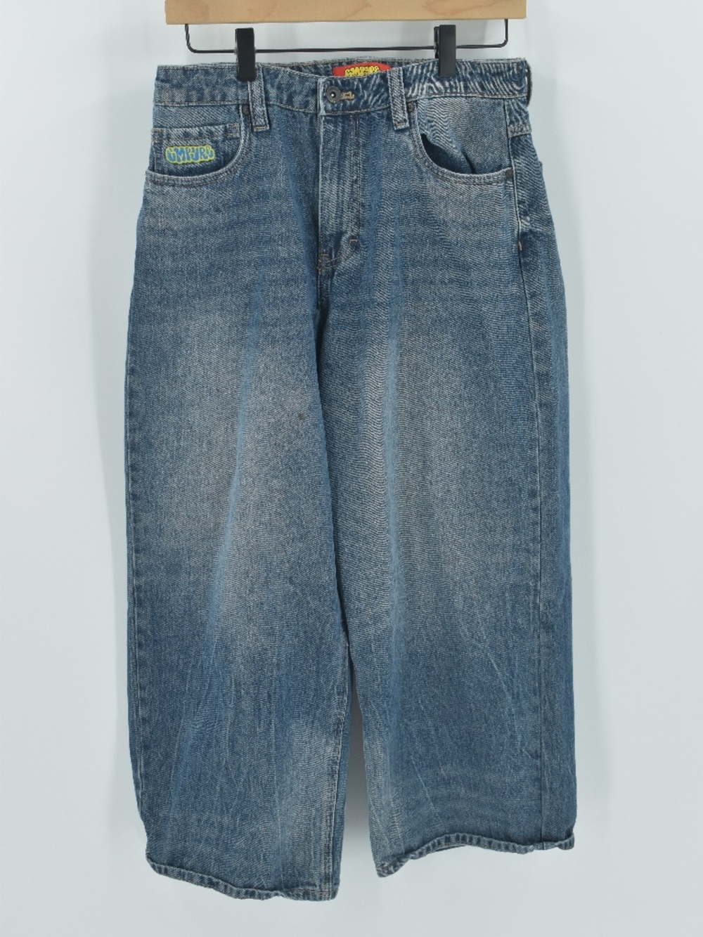 Empyre Loose Fit Skate Jeans Baggy Medium Wash Blue 30 x 24